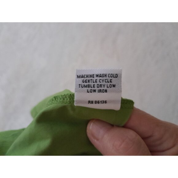 Bryn Walker Organic Cotton Minimalist Shirt Dress Mother of Pearl Buttons Large - Picture 6 of 8